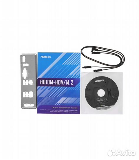 Материнская плата ASRock H610M-HDV/M.2