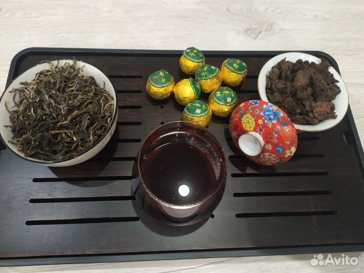 Китайский чай шу - шен пуэр набор