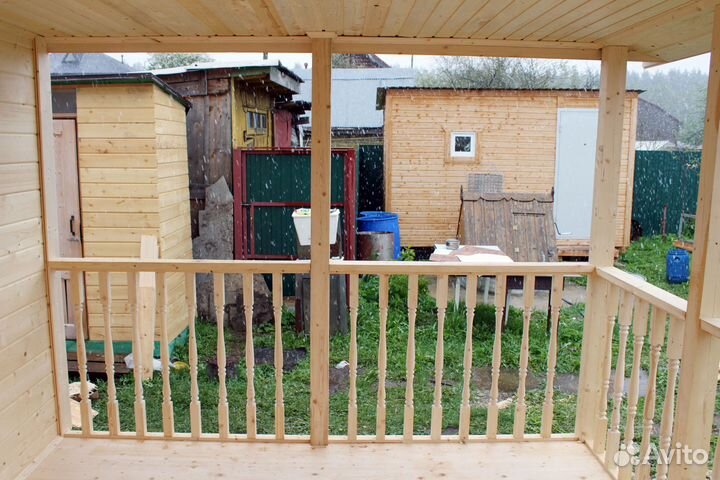 Одноэтажный каркасный 9000х9000