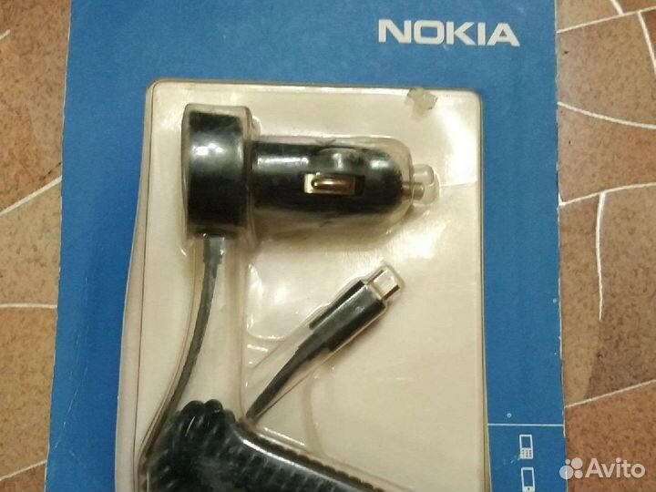 Оригинальное зарядное устройство nokia