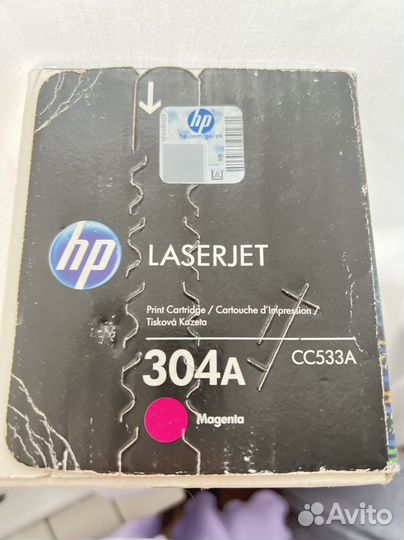 Картридж цветной пурпурный hp 304А (сс533А)