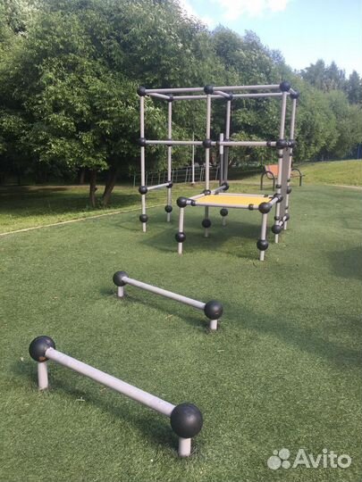 Тренажер, Брусья двойные