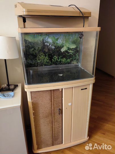 Аквариум с тумбой 100л