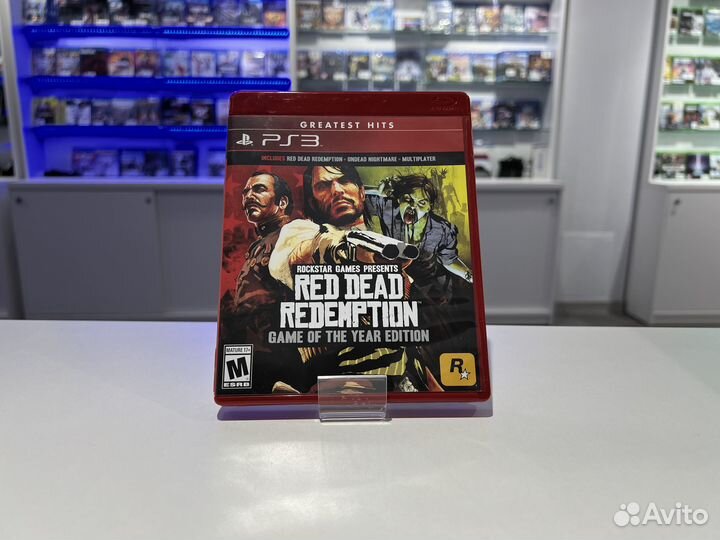Red Dead Redemption goty для PS3