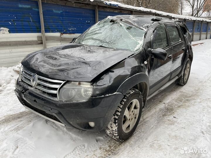 Renault Duster 1.6 МТ, 2012, битый, 166 000 км