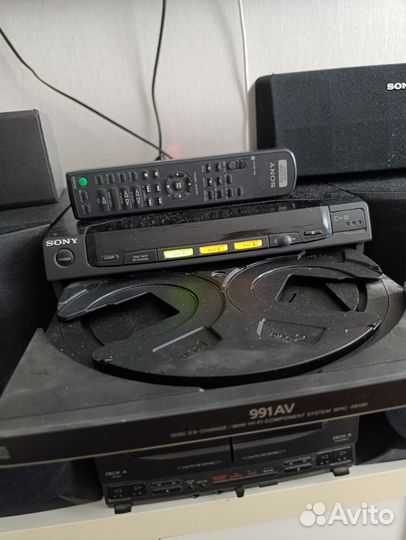 Музыкальный центр sony 991AV