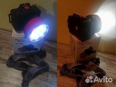 Фонари налобные аккумуляторные новые