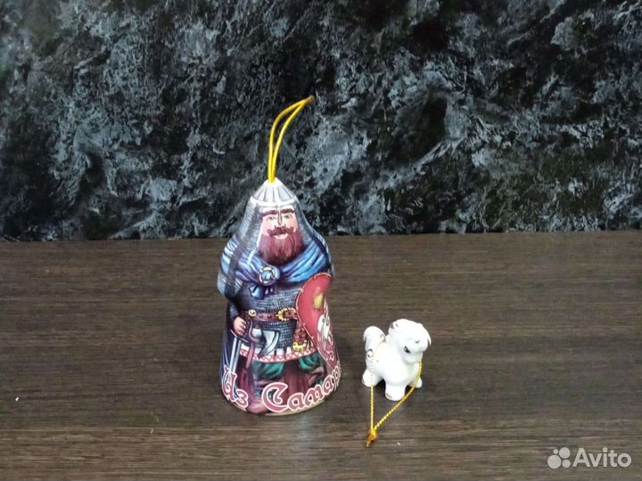 Елочные игрушки фарфор