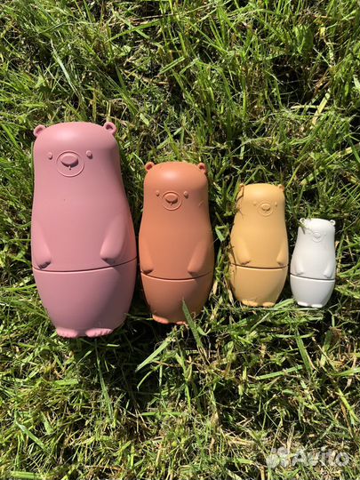 Развивающие игрушки мишки матрешки