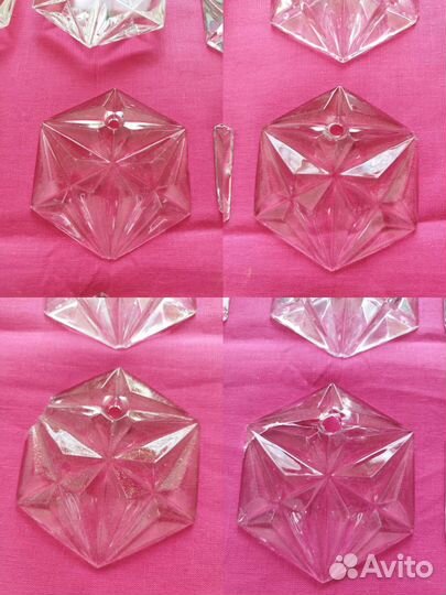 Хрустальные подвески для люстры бра светильника