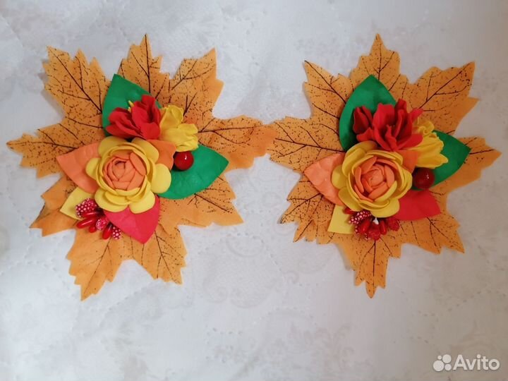 Резинка для волос на праздник осени