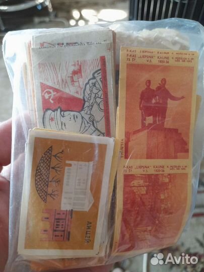 Коллекция спичечных этикеток