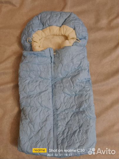 Конверт в коляску демисезонный