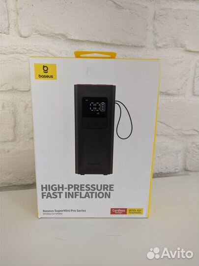 Компрессор аккумуляторный Baseus новый