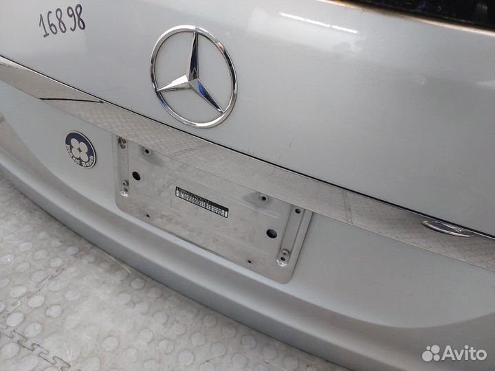 Подсветка номера Mercedes ML W164, 2007