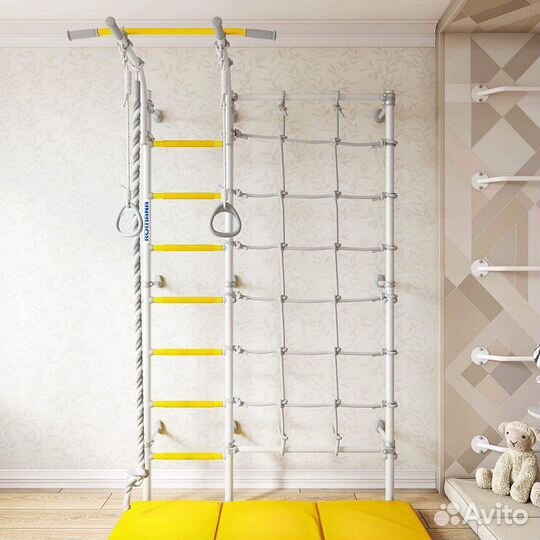 Шведская стенка с массажными ступенями