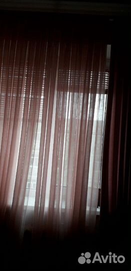 Шторы (вуаль+портьеры)