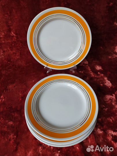 Тарелки пфз Прокопьевский фарфоровый завод 70-е гг