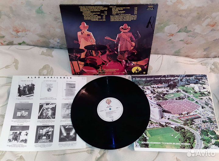 ZZ Top Fandango 1975/83 Germany LP