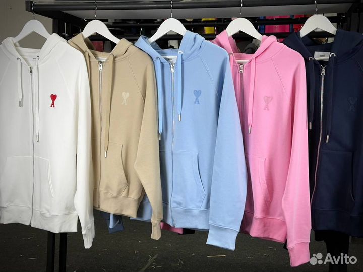 Зип худи ами париж