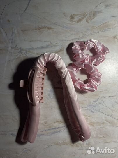 Бигуди мягкие розовые