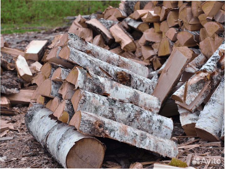 Дрова колотые