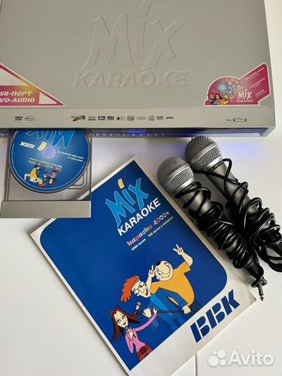 Dvd плеер bbk + караоке