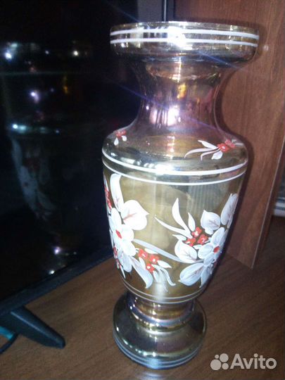 Ваза для цветов стекло