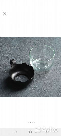 Чайник заварочный стеклянный новый