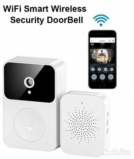 Умный звонок с камерой новый Wi-Fi