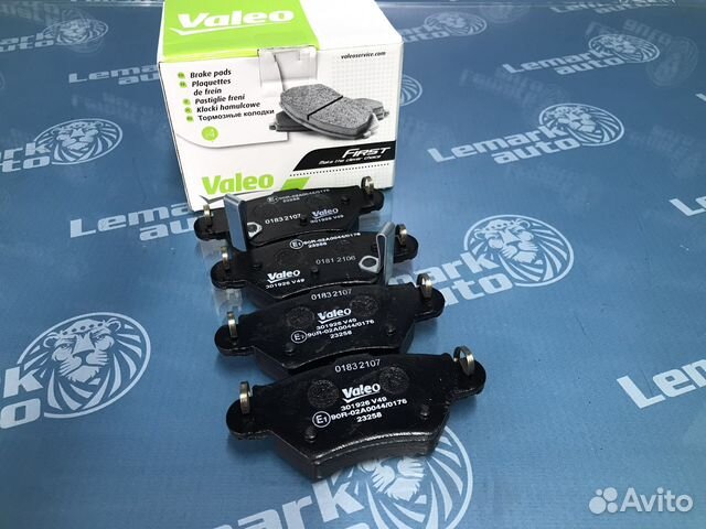 Колодки тормoзные задние Opel Astra G