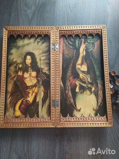 Нарды ручной работы резные