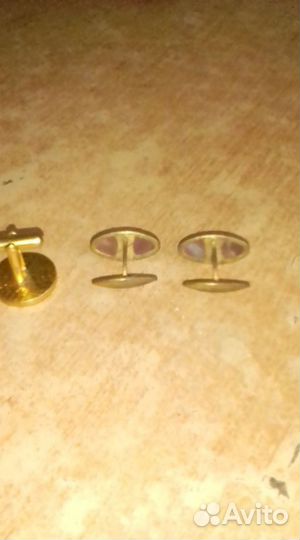 Винтажные запонки, СССР,60-е