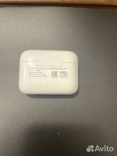 Беспроводные наушники Honor earbuds 2 lite