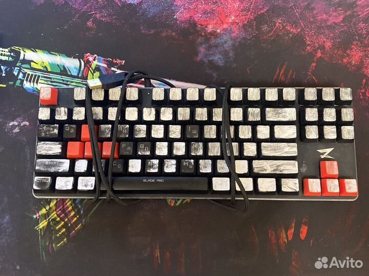 Игровая клавиатура zet gaming blade pro