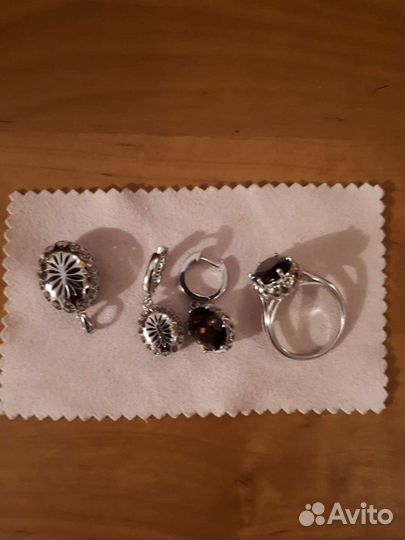Серебряные серьги