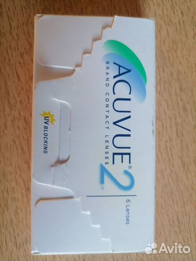 Линзы контактные acuvue2 (4шт)