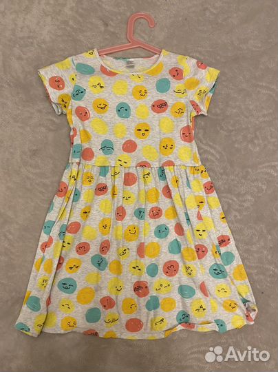 Большой пакет одежды на девочку 128-140 размера