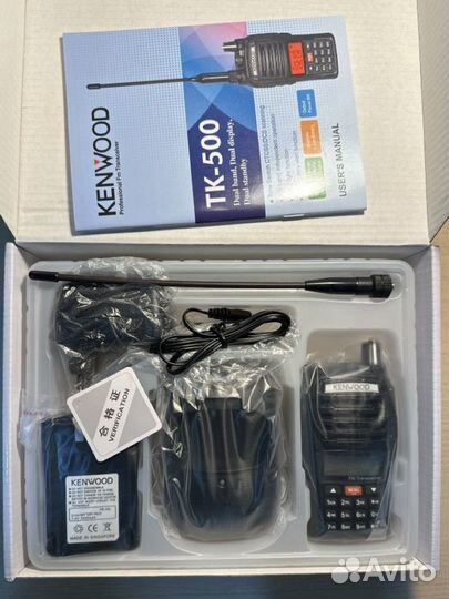 Рация.Портативная Радиостанция Kenwood tk-500