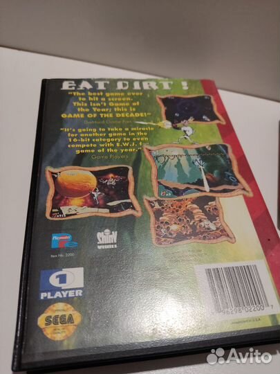 Earthworm jim Sega genesis