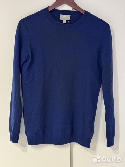 Джемпер pure cashmere s/m размер синий