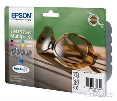 Спец.условия Набор картриджей Epson C13T04324010