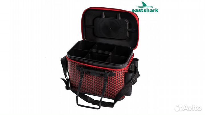 Ящик рыболовный с держателями удилищ размер М