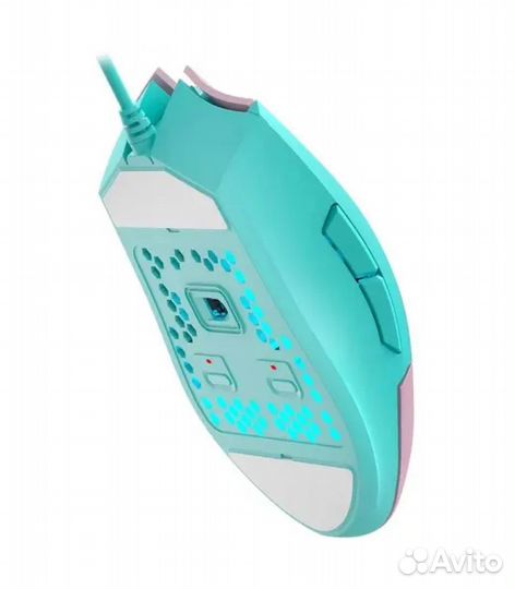 Игровая проводная мышь A4Tech Bloody L65 Max, розо