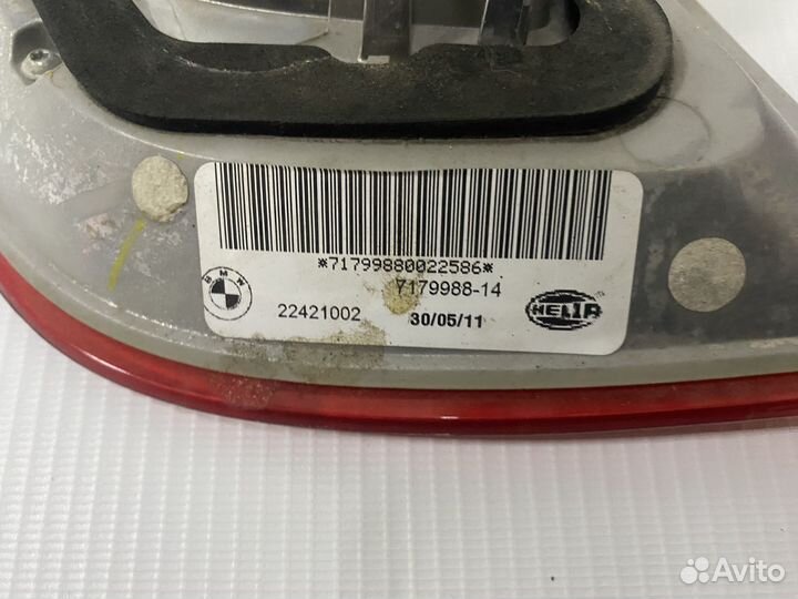 Bmw X6 E71 фонари задние комплект