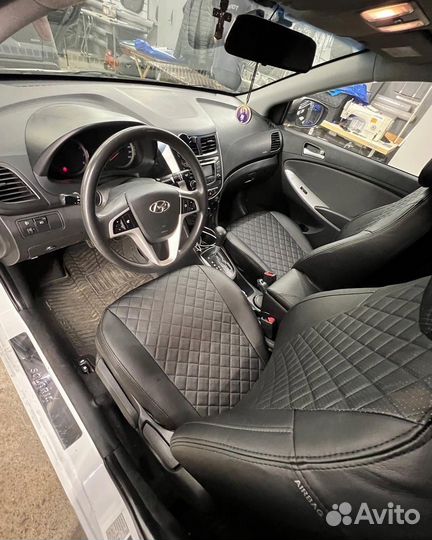 Авточехлы на Hyundai Solaris