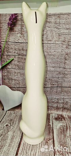 Копилка кот глянец 47 см