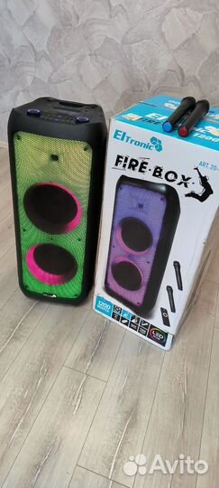 Колонка с караоке eltronic 20-53