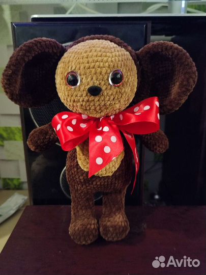 Игрушка Чебурашка ручная работа