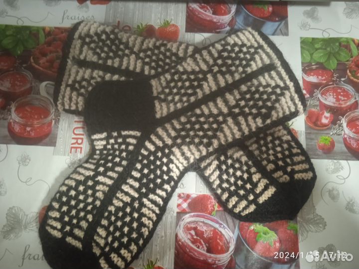 Носки вязаные ручной работы женские